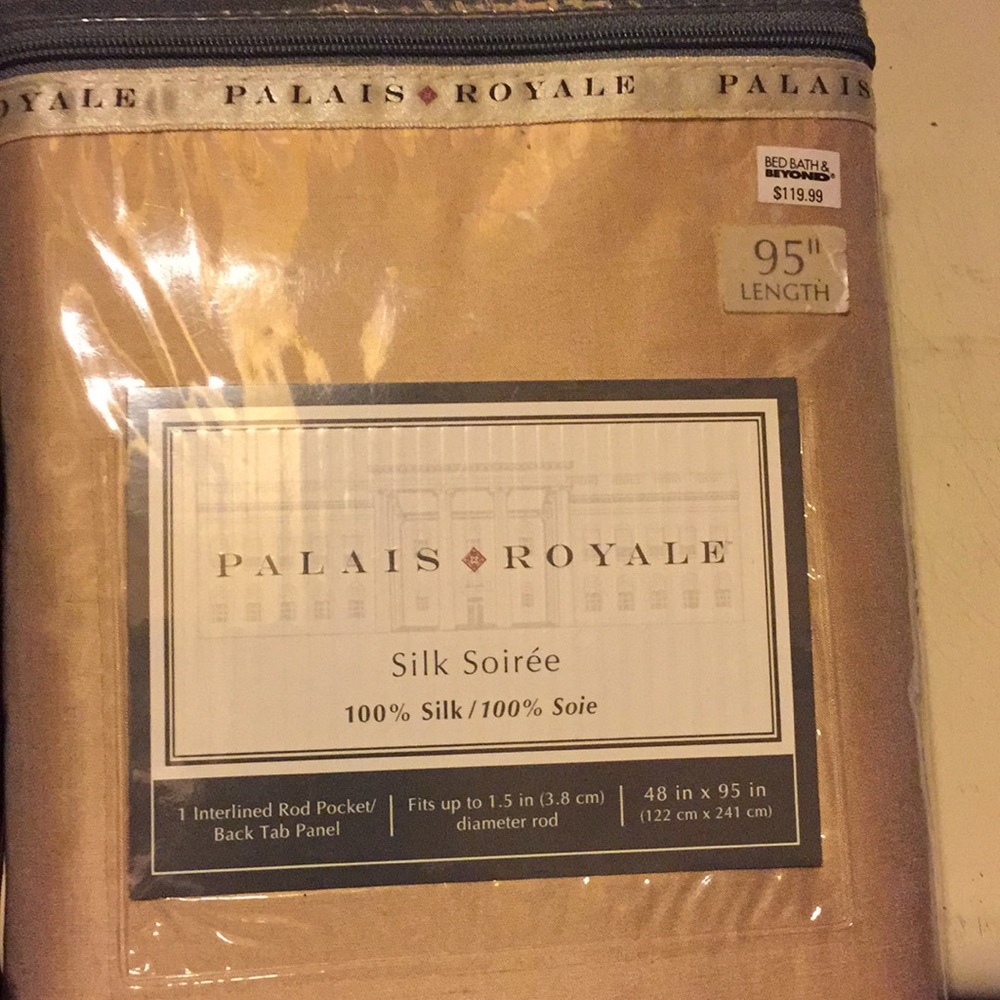 4 Silk curtains